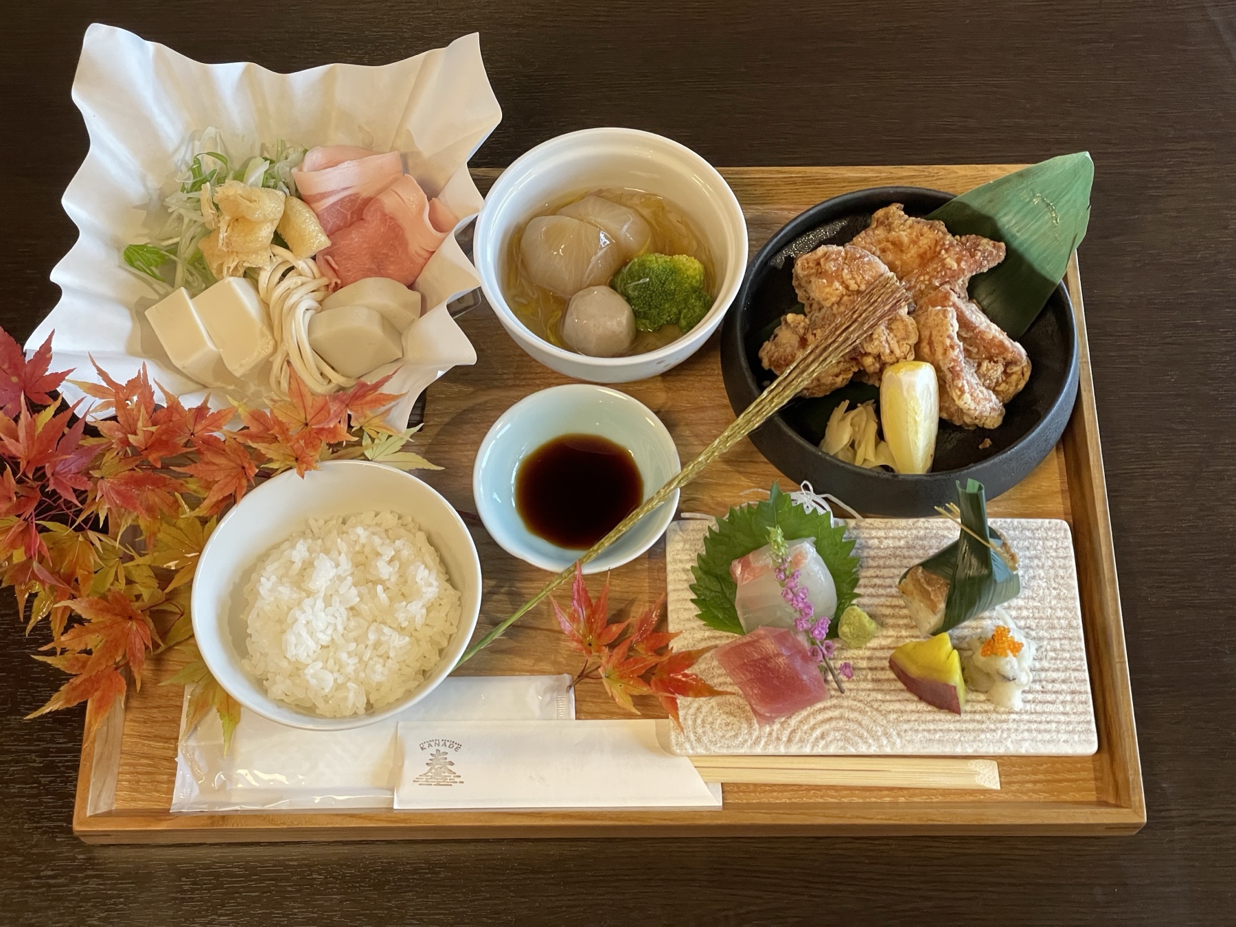 鶏の唐揚げ御膳