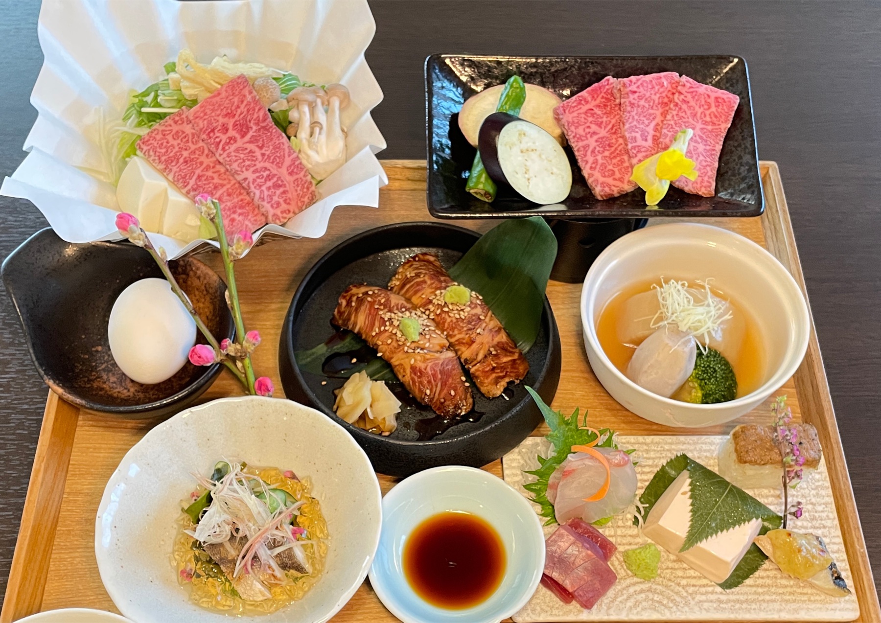 A5和牛づくし御膳
