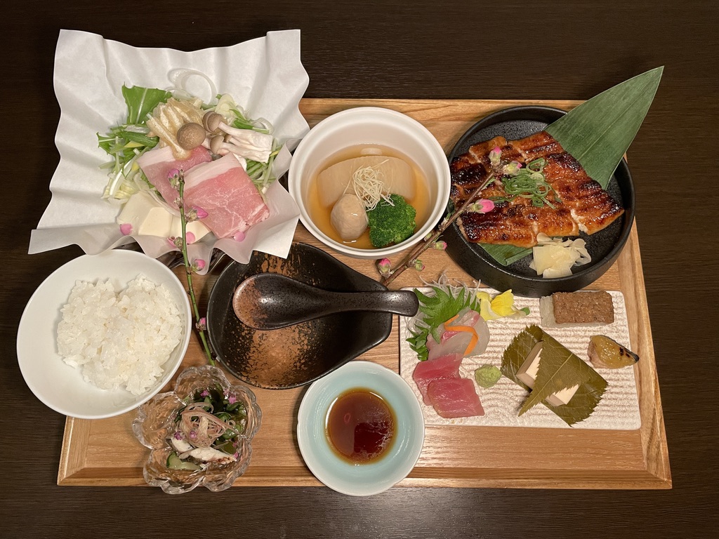 鰻の蒲焼き御膳