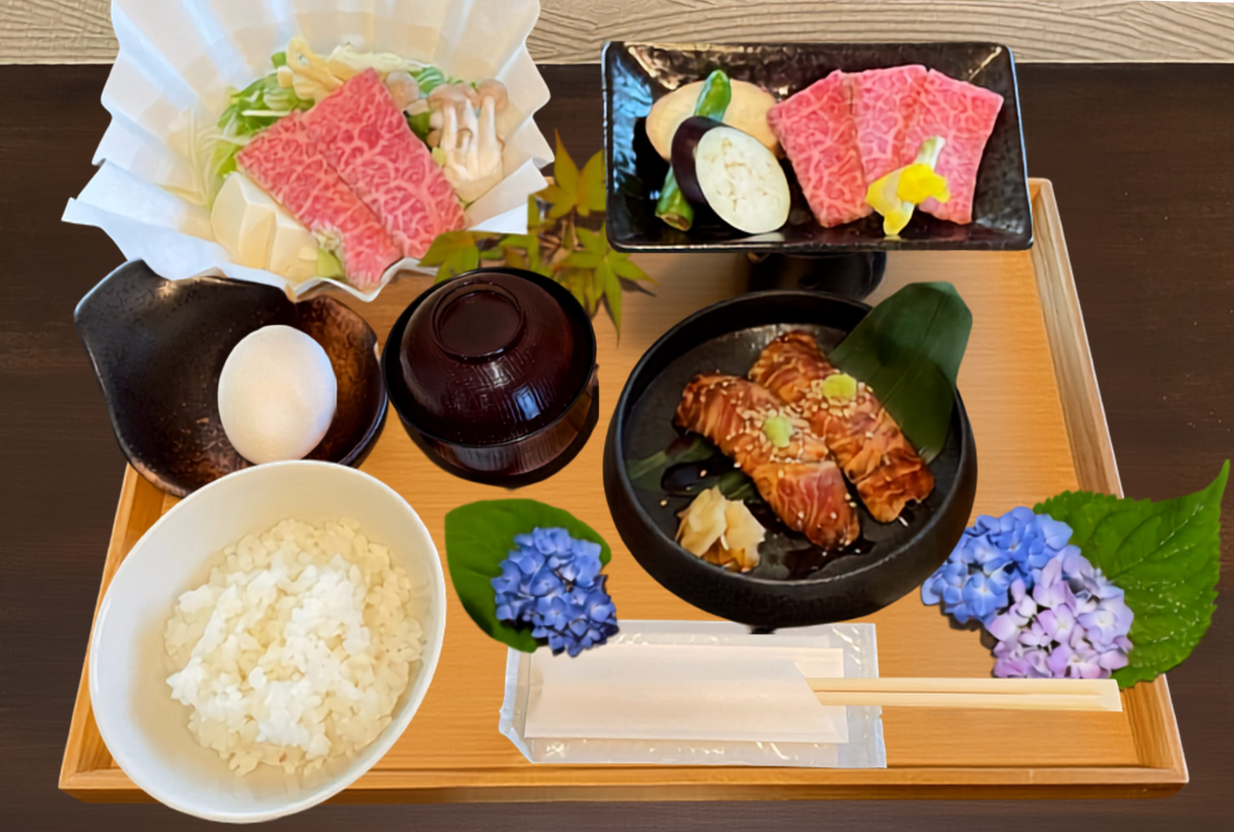 特撰和牛づくしランチ